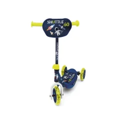 Monopattino 3 Ruote Per Bambini Da 2 A 4 Anni Con Struttura In Metallo E Pedana Antiscivolo | 20 Kg Di Capacita Massima Disponibile In Blu E Rosa