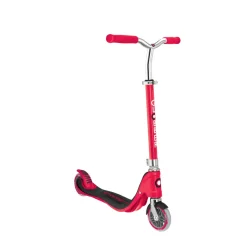 Monopattino Globber Flow 125 Regolabile Rosso Adatto Per Bambini 5 7 Anni