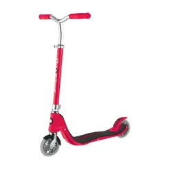 Monopattino Globber Flow 125 Regolabile Rosso Adatto Per Bambini 5 7 Anni