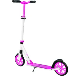 Monopattino Globber Nl 205 Ripiegabile Bianco E Rosa Adatto Per Bambini 7 -12 Anni