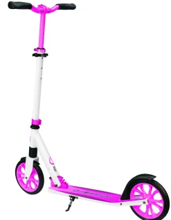 Monopattino Globber Nl 205 Ripiegabile Bianco E Rosa Adatto Per Bambini 7 -12 Anni