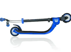 Monopattino Globber Primo Foldable Lights & Flow 125 3 Ruote Navy Blue- Per Bambini 3-7 Anni