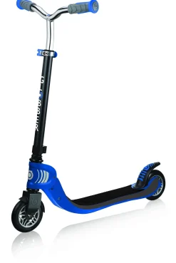 Monopattino Globber Primo Foldable Lights & Flow 125 3 Ruote Navy Blue- Per Bambini 3-7 Anni