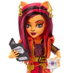 Monster High Segreti Da Brivido Neon Frights Toralei Stripe, Playset Con Bambola, Abiti E Armadietto Per I Look