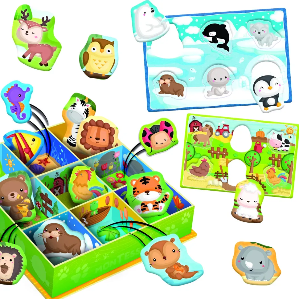 Montessori Baby Happy Animals