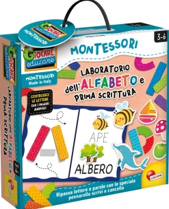 Montessori Laboratorio Dell' Alfabeto E Prima Scrittura