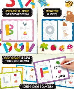 Montessori Laboratorio Dell' Alfabeto E Prima Scrittura