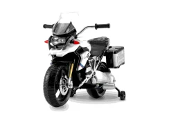 Moto Bmw Elettrica A 5Km/H Per Bambini Dai 3 Ai 6 Anni Con Radio, Mp3 E Valigie Laterali
