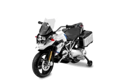 Moto Bmw Elettrica A 5Km/H Per Bambini Dai 3 Ai 6 Anni Con Radio, Mp3 E Valigie Laterali