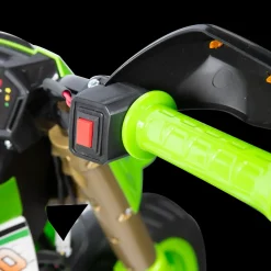 Moto Cross 6V Per Bimbi: Fari, Suoni Realistici, Poggiapiedi, Stabilizzatore E Caricabatteria Inclusi Adatta A Bambini Dai 3 Ai 5 Anni