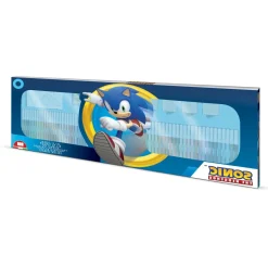 Multiprint Set 4 Timbri Per Bambini E 60 Pennarelli Colorati Sonic