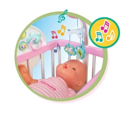 Nenuco Culla Per Una Dolce Nanna, Bambola 35 Cm, Culla Interattiva E Accessori.