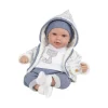 Newborn 42 Cm Con Completo Blu Jeans