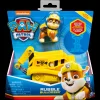 Paw Patrol, Bulldozer Di Rubble Con Personaggio
