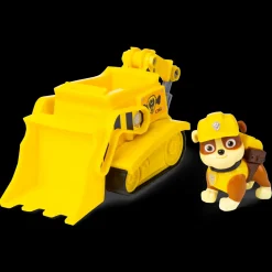 Paw Patrol, Bulldozer Di Rubble Con Personaggio