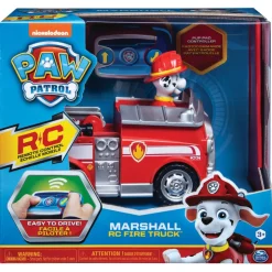 Paw Patrol Marshall Rc Fire Truck Camion Dei Vigili Del Fuoco Motore Elettrico