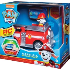Paw Patrol Marshall Rc Fire Truck Camion Dei Vigili Del Fuoco Motore Elettrico