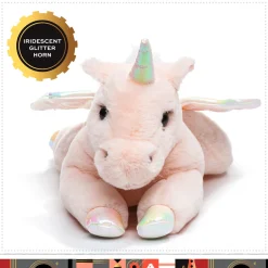 Pegaso Di Peluche Cuddly Con Pelliccia Ultra Morbida, 38 Cm