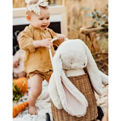 Peluche Big Nibble Cream Bunny 50 Cm