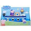Peppa Pig La Barca Di Nonno Pig, Barca Giocattolo Per Eta Prescolare Con 1 Personaggio, Dai 3 Anni In Su