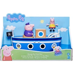 Peppa Pig La Barca Di Nonno Pig, Barca Giocattolo Per Eta Prescolare Con 1 Personaggio, Dai 3 Anni In Su