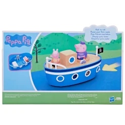 Peppa Pig La Barca Di Nonno Pig, Barca Giocattolo Per Eta Prescolare Con 1 Personaggio, Dai 3 Anni In Su