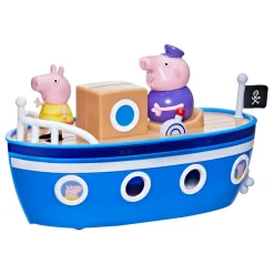 Peppa Pig La Barca Di Nonno Pig, Barca Giocattolo Per Eta Prescolare Con 1 Personaggio, Dai 3 Anni In Su