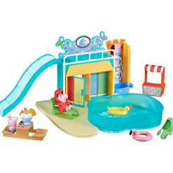 Peppa Pig, Playset Acquapark, Playset Con 15 Pezzi, Giocattoli Per L'Eta Prescolare