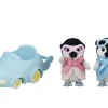 Pinguini Con Auto Personaggi E Playset Del Meraviglioso Mondo Sylvanian Families