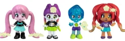 Pinypon Terrific Friends, Quattro Personaggi Con Accessori Che Brillano Al Buio