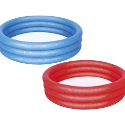 Piscina Tinta Unita A 3 Anelli Cm. 152 30, 2 Colori Assortiti, Effetto Ghiaccio
