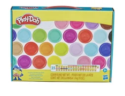 Play-Doh Collezione Da 35 Vasetti Muilticolore, Per Bambini Dai 3 Anni In Su