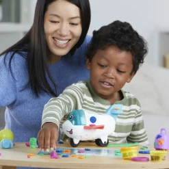 Play-Doh, Il Mio Primo Aeroplano Esploratore, Starter Set Per Attivita Manuali, Per Bambini E Bambine
