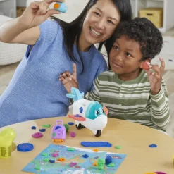 Play-Doh, Il Mio Primo Aeroplano Esploratore, Starter Set Per Attivita Manuali, Per Bambini E Bambine