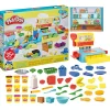 Play-Doh, Il Supermercato, Playset Con Registratore Di Cassa, Tappetino Da Gioco, 37 Strumenti E 10 Vasetti Di Pasta Modellabile, Per Bambini Dai 3 Anni In Su
