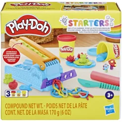 Play-Doh, La Fabbrica Del Divertimento, Playset Di Attivita Manuali, Pasta Modellabile In 3 Colori