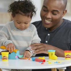 Play-Doh, La Fabbrica Del Divertimento, Playset Di Attivita Manuali, Pasta Modellabile In 3 Colori