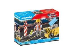 Playmobil 71185 Gift Set Manutenzione Stradale Dai 4 Anni In Su