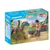 Playmobil 71357 Maniscalco Con Cavallo Per Bambini Dai 4 Anni In Su