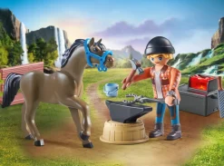 Playmobil 71357 Maniscalco Con Cavallo Per Bambini Dai 4 Anni In Su