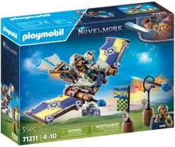 Playmobil 71211 Novelmore Dario Con Aliante Per Bambini Da 5 Anni In Su