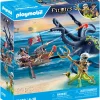 Playmobil 71419 Pirata Con Piovra Gigante Per Bambini Dai 4 Anni