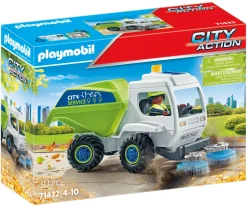 Playmobil 71432 Spazzatrice Per Bambini Dai 4 Anni