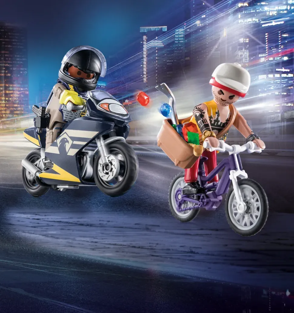 Playmobil 71255: Starter Pack Forze Speciali E Ladro Giocattolo Per Bambini Dai 4 Anni