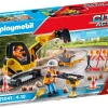 Playmobil City Action Promo Pack Cantiere Stradale Per Bambini Dai 4 Anni In Su