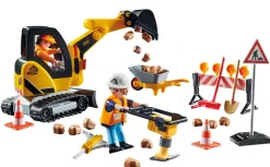Playmobil City Action Promo Pack Cantiere Stradale Per Bambini Dai 4 Anni In Su