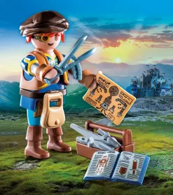 Playmobil Novelmore 71302 Dario Con Strumenti, Giocattolo Per Bambini Dai 4 Anni In Su