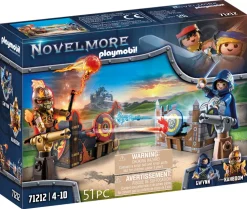 Playmobil Novelmore 71212 Duello Novelmore Vs Guerrieri Di Burnham, Giocattolo Per Bambini Dai 4 Anni In Su