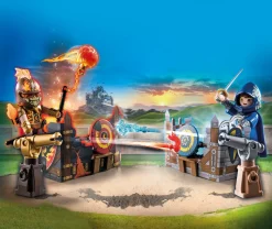 Playmobil Novelmore 71212 Duello Novelmore Vs Guerrieri Di Burnham, Giocattolo Per Bambini Dai 4 Anni In Su