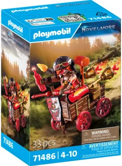 Playmobil Novelmore 71486 Kahboom Con Carro Da Combattimento Per Bambini Dai 4 Anni